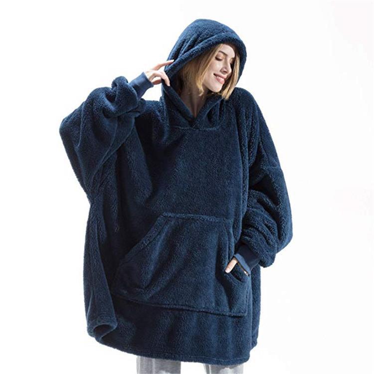 Casual Comfortable Loose Thick Plush Home Clothes